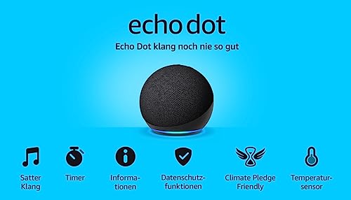 👉 Intelligenter WLAN- & Bluetooth-Lautsprecher mit kräftigem Klang, Sprachsteuerung & kompakter Bauweise – Anthrazit