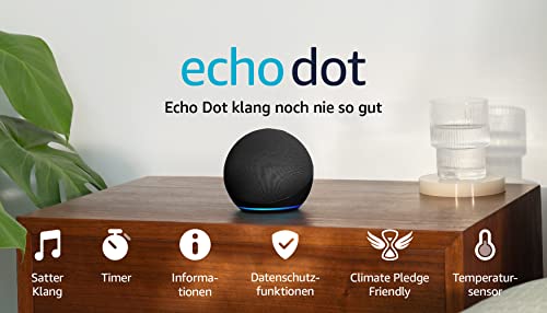 👉 Intelligenter WLAN- & Bluetooth-Lautsprecher mit kräftigem Klang, Sprachsteuerung & kompakter Bauweise – Anthrazit
